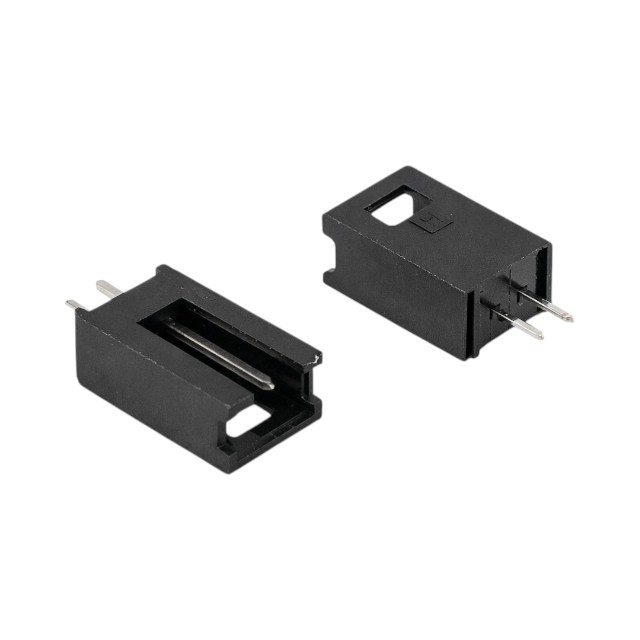 CON.T.B.2.54MM 2P 180C MALE BLACK CONNFLY - DS1070-08-2MV6B