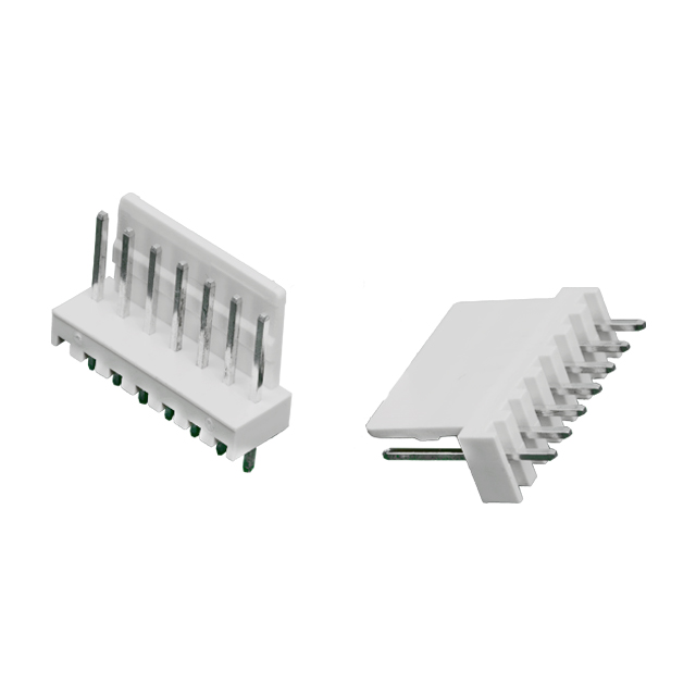 CON.T.B.2.54MM 7PIN(1x7)THT V/T MALE IVORY CONNFLY - DS1070-7MVV6