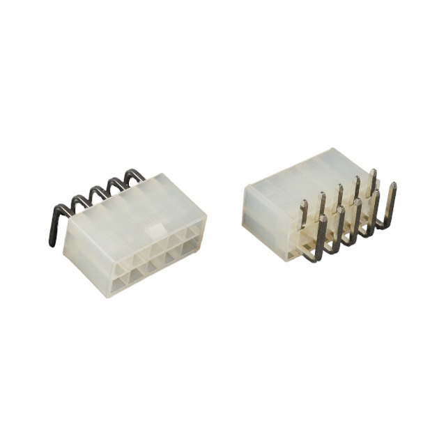 CON.T.B.4.20MM 10PIN (2x5) MALE 90C LOCKED - DS1073-01-2X5MR3T6