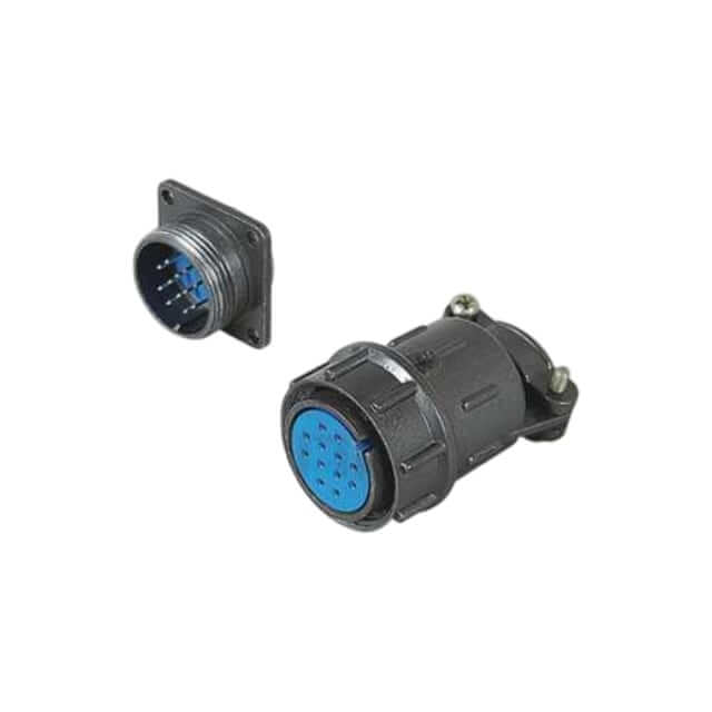 CONNECTOR MICRO JACK 12PIN MALE&FEMALE BLACK CONNF - DS1110-07-12LYP