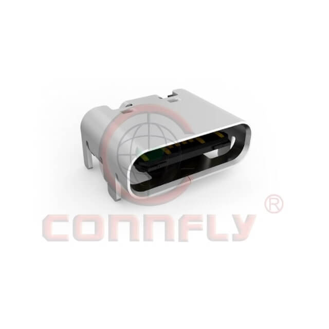 CONNFLY DS1144-07-16FS8BNT CONN.USB C TYPE 16PIN SMT R/A FEMALE