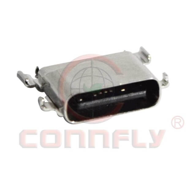 CONNFLY DS1144-49-12FS0BNR CONN.USB C TYPE 12PIN SMT R/A FEMALE WATER PROOF