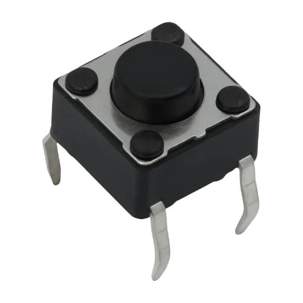 SWITCH TACT 6.00x6.00 5.00mm 100gF THT V/T - DTS-62K-V