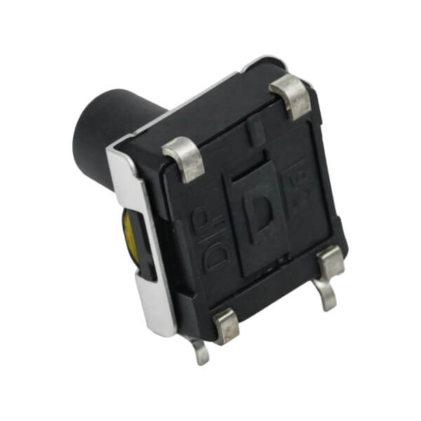 DIPTRONICS DTSJW-677R/K-V-T/R SWITCH TACT 6.00x6.00 7.30mm 260gF SMT V/T