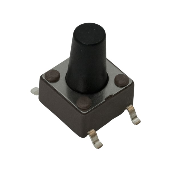 SWITCH TACT 6.00x6.00 9.50mm 100gF SMT V/T - DTSM-65K-V-T/R