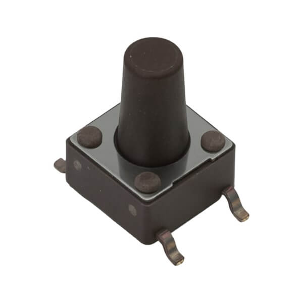 SWITCH TACT 6.00x6.00 9.50mm 160gF SMT V/T - DTSM-65N-V-B
