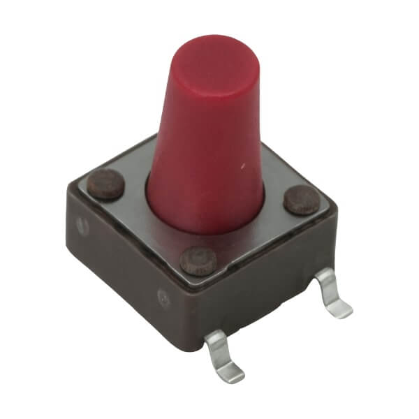 SWITCH TACT 6.00x6.00 9.50mm 260gF SMT V/T