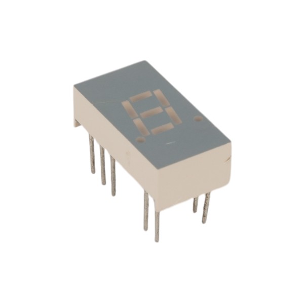 STRONG BASE E1A-1030-AUR-2 LED DISPLAY 7 SEGMENT 1DIGIT 7.8MM (+) RED