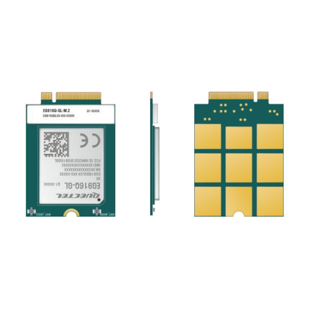 QUECTEL EG916QGLLG-N03-M20AA MODULE 4G LTE CAT 1 BIS W/ GNSS M.2