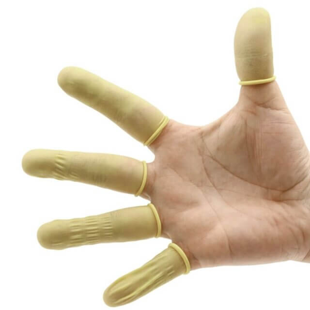OZD-ANTİSTATİK ESD PARMAK KORUMA Y-M ESD FINGER PROTECTION YELLOW COLOR MEDIUM SIZE