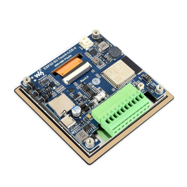 WAVESHARE ESP32-S3-TOUCH-LCD-4 LCD 4.0” TOUCH 480x480 PIXEL WITH DISPLAY SKU:3087