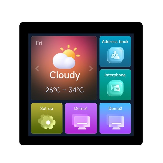 WAVESHARE ESP32-S3-TOUCH-LCD-4 LCD 4.0” TOUCH 480x480 PIXEL WITH DISPLAY SKU:3087