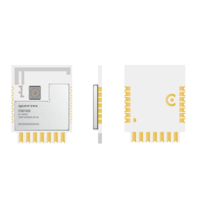 QUECTEL FCM740DAAMD-0P-04 MODULE WIFI 4, 2.4GHZ BLE 5.2 4MB FLASH PCB ANTENN