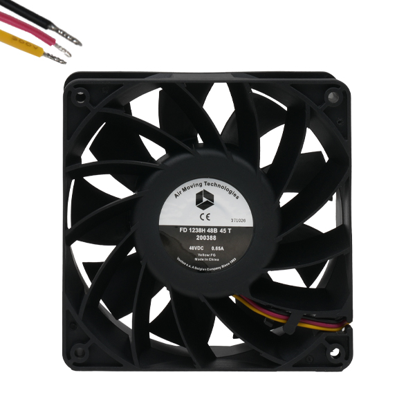 FAN 120x120x38MM 48V 0.65A 31.20W 4500RPM BB 3WIRE - FD1238H48B45T