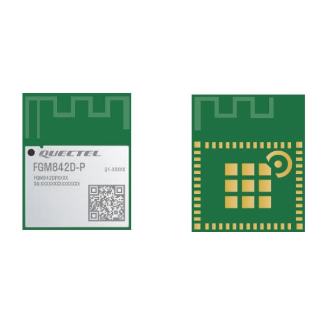 QUECTEL FGM842DPAAMD-0P-02 MODULE WIFI 4, 2.4GHZ BLE 5.2 2MB FLASH