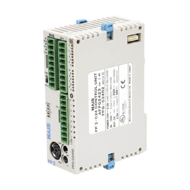 PANASONIC(AUTOMATION) FPG-C24R2 PLC CPU PANASONIC- 16 GİRİŞ,8 RÖLE ÇIKIŞ