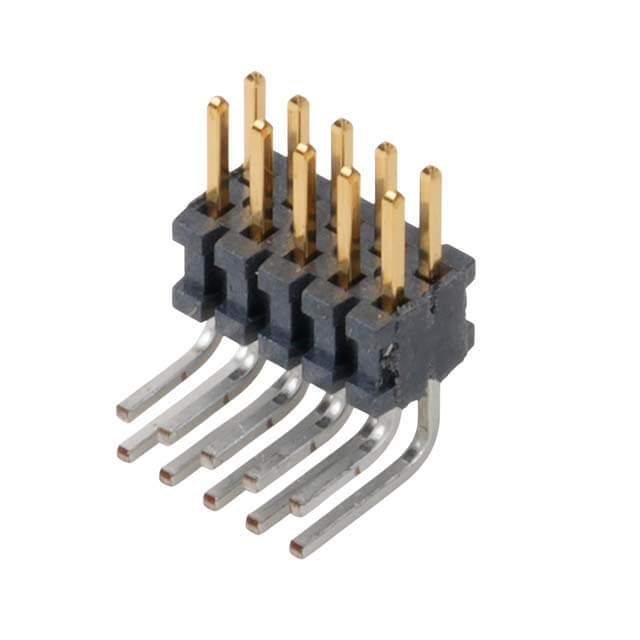 CONNECTOR HEADER R/A 10POS 1.27MM - FTSH-105-01-F-D-RA