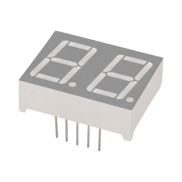 FORYARD FYD-5621AUR-21 LED DISPLAY 7 SEGMENT 2DIGIT 14.22MM (-) RED