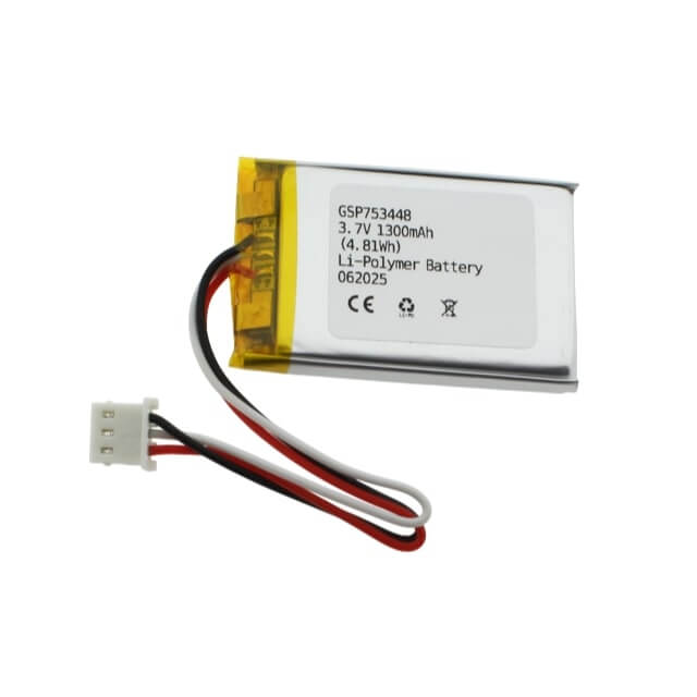 BATTERY Lİ-POLYMER 3.7V 1300mAh WITH PCMMOLEX 52-3 - GSP753448