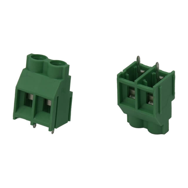 TERM.BLK.7.62MM 2P PCB TYPE GREEN - GT636-7.62-02P-14-00AH
