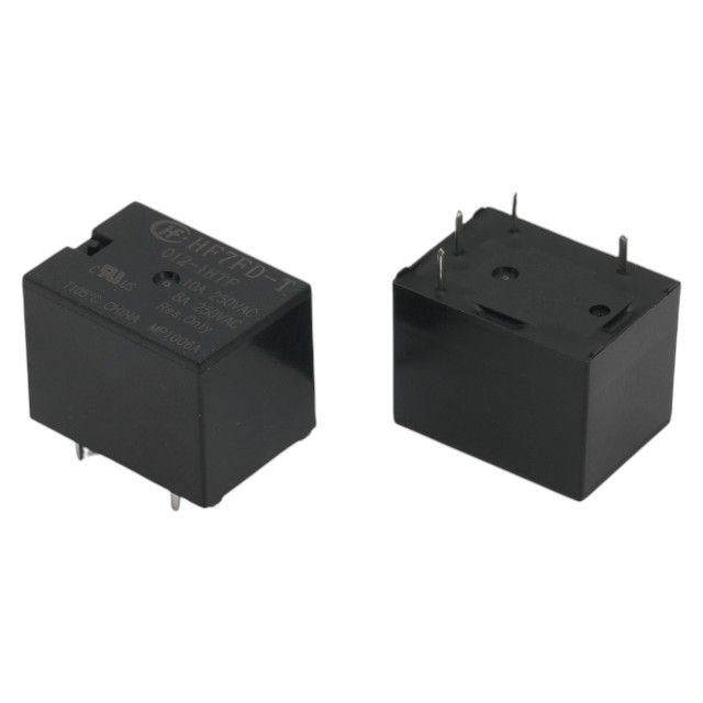 HONGFA HF7FD-T/012-1HTF RELAY POWER 10A 12VDC 1C PCB TYPE 5PIN HONGFA