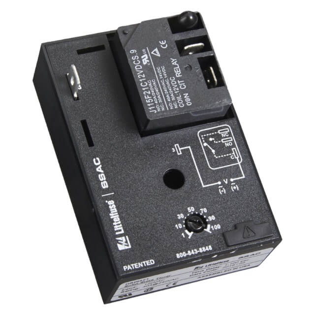 LITTELFUSE HRDI421 IND.CONT.RELAY TIME DELAY 100SEC 30A 125V