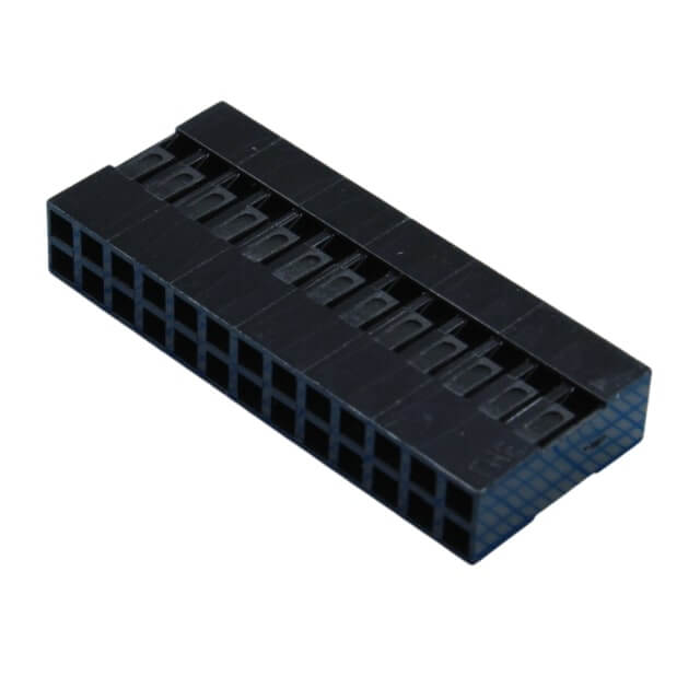CONNFLY I-DS1071-SCB02X13 CON.T.B. 2.54MM 26PIN(2X13) FEMALE HOUSING BLACK