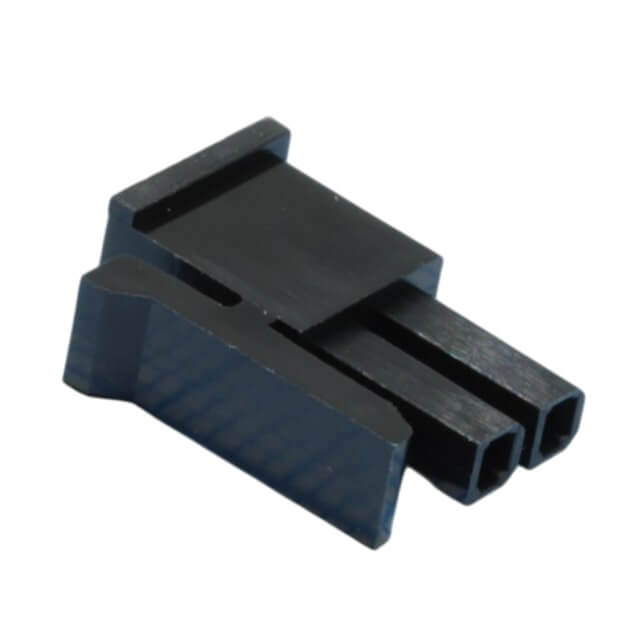 CON.T.B.3.00MM 2PIN(2X1) MALE HOUSING BLACK - I-DS1073-03-SCB002X1