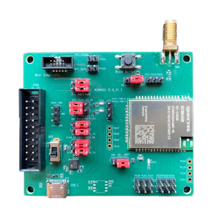 QUECTEL KCM0A5SABTB-0L-2 EVK W/ KCM0A5SABMD-0L-02 MODULE 16DBM 470-928MHZ