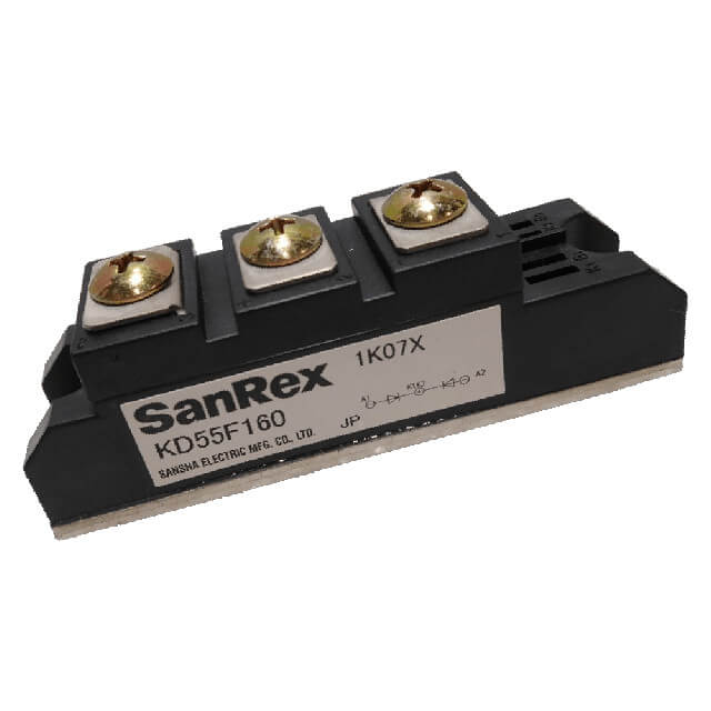 SANREX KD55F160 DIODE MODULE 55A (2x55A) 1600V