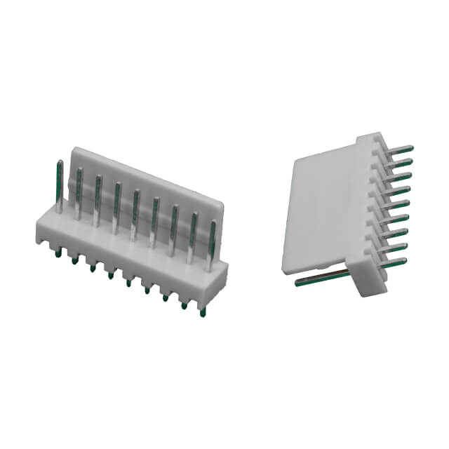 CON.T.B.2.54MM 9P 180C MALE LIGHT ORANGE - KLS1-2.54-09-S-L.ORANGE