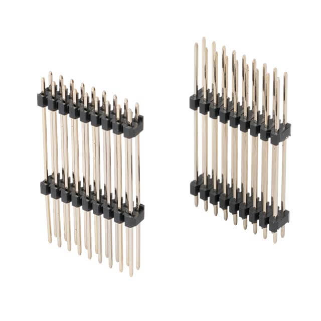 KLS ELECTRONIC KLS1-218B-2-18-S-2.8X10X PIN HEADER 18PIN(2x9) 2.00mm THT V/T 31.5mm