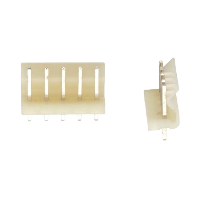 CON.T.B.5.08MM 5PIN(1X5) THT MALE TRANSPARENT - KLS1-5.08-05-S