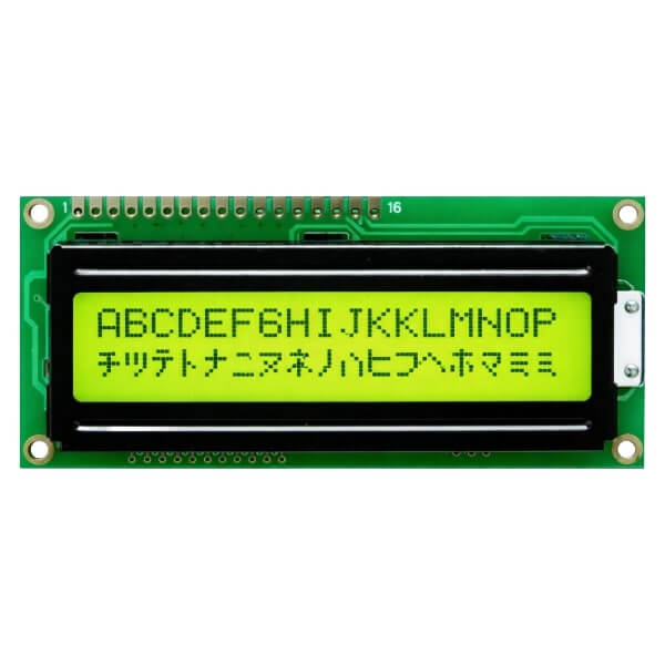 KLS ELECTRONIC L-KLS9-1602A-G LCD CHARACTER 16X2 STN POSITIVE GRAY 5V