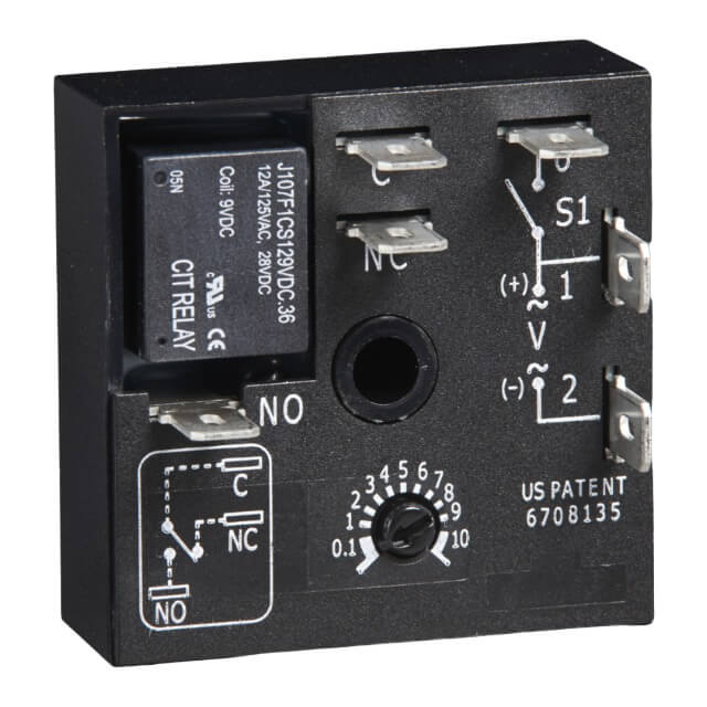 LITTELFUSE KRD9220B IND.CONT.RELAY TIME DELAY 10SEC 10A 125V