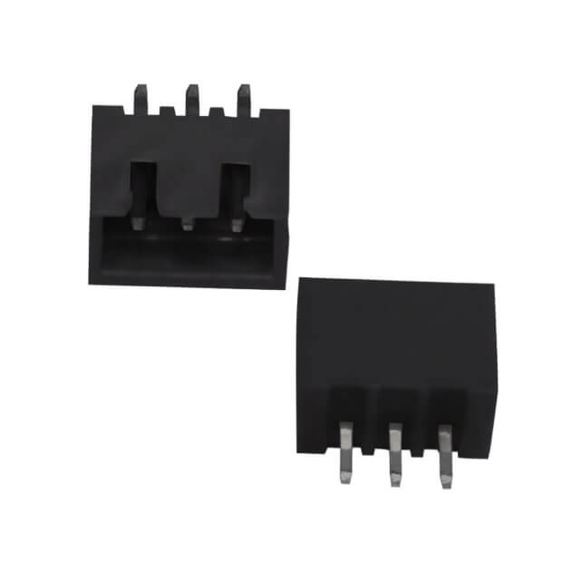 CON.T.B.2.50MM 3PIN(1X3) THT V/T MALE BLACK - L-KLS1-2.50-03-SB