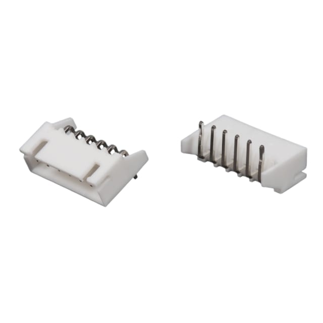 CON.T.B.2.50MM 6PIN(1X6) THT R/A MALE - L-KLS1-2.50-06-R