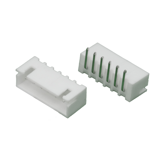 CON.T.B.2.50MM 6PIN(1X6) THT R/A MALE - L-KLS1-2.50-06-R1