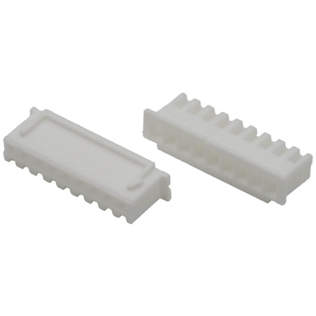 CON.T.B.2.50MM 9PIN(1X9) FEMALE WHITE - L-KLS1-2.50-09-H