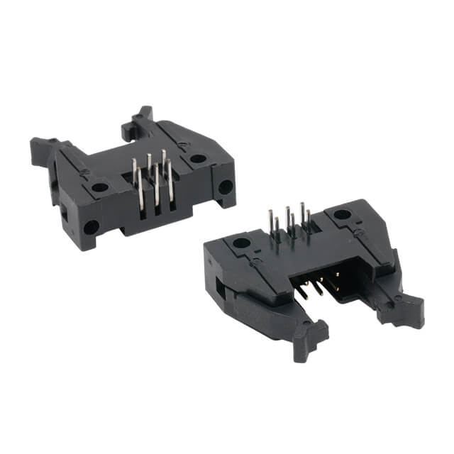 CONN.EJECTOR BOX HEADER 6PIN(2X3) 2.54MM THT R/A - L-KLS1-201X-06-R-B