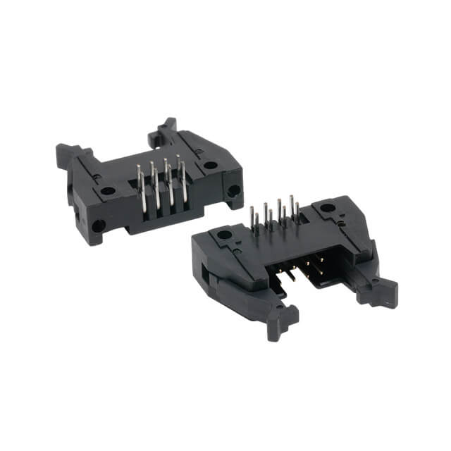 CONN.EJECTOR BOX HEADER 8PIN(2X4) 2.54MM THT R/A - L-KLS1-201X-08-R-B