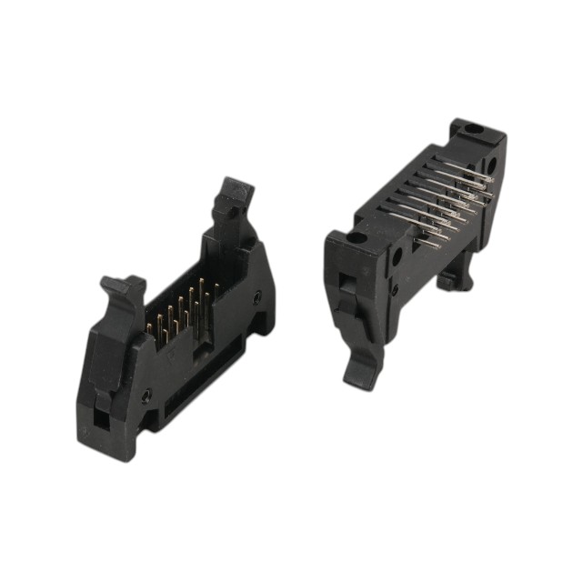 CONN.EJECTOR BOX HEADER 14PIN(2X7) 2.54MM THT R/A - L-KLS1-201X-14-R-B