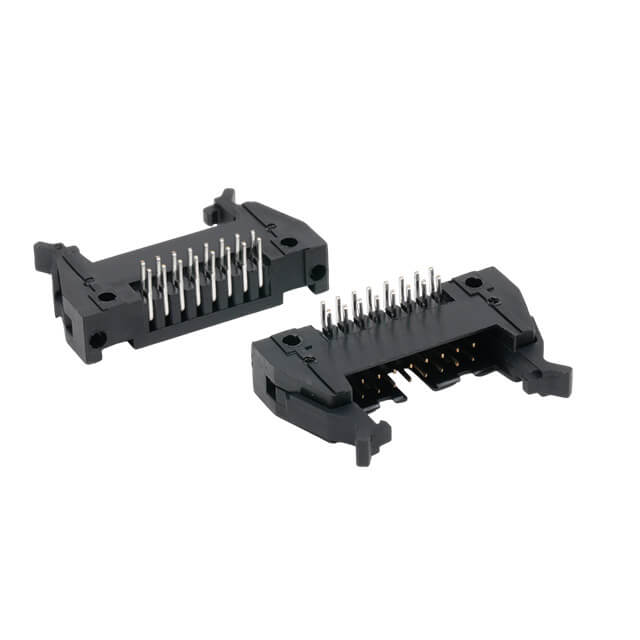 CONN.EJECTOR BOX HEADER 20PIN(2X10) 2.54MM THT R/A - L-KLS1-201X-20-R-B