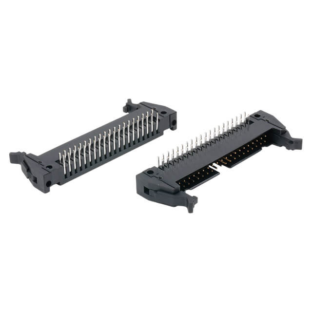 CONN.EJECTOR BOX HEADER 40PIN(2X20) 2.54MM THT R/A - L-KLS1-201X-40-R-B