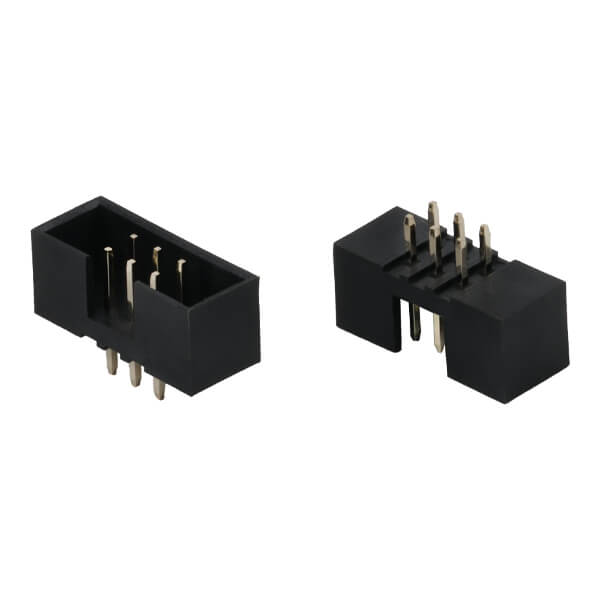 BOX HEADER 6PIN(2x3) 2.00mm THT V/T MALE BLACK - L-KLS1-202B-06-S-B