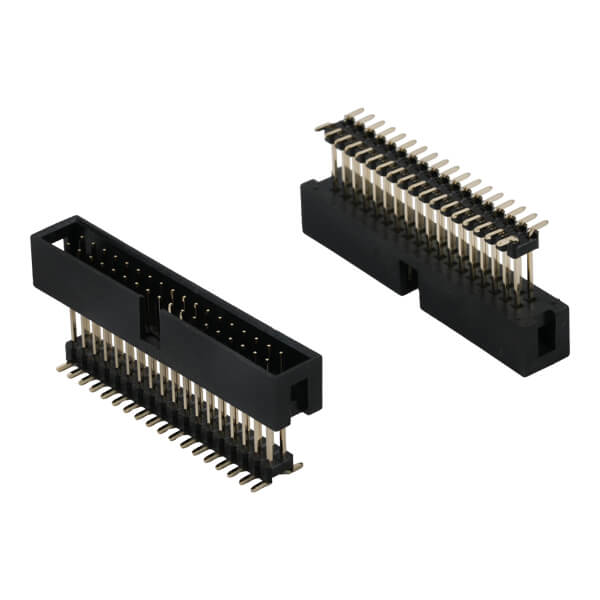 BOX HEADER 36PIN(2X18) 2.54MM SMT V/T LONG PIN 21M - L-KLS1-202K1-36-T-B-21X9