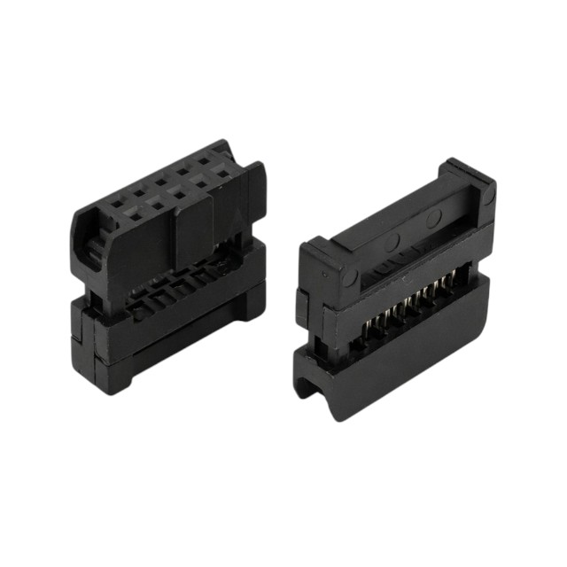 CONNECTOR IDC 10PIN(2x5) 2.0MM BLACK ROHS KLS - L-KLS1-204B-10-B