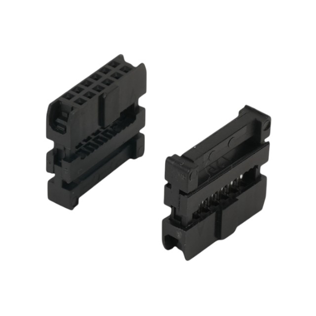 CONNECTOR IDC 12PIN(2x6) 2.0MM BLACK ROHS KLS - L-KLS1-204B-12-B