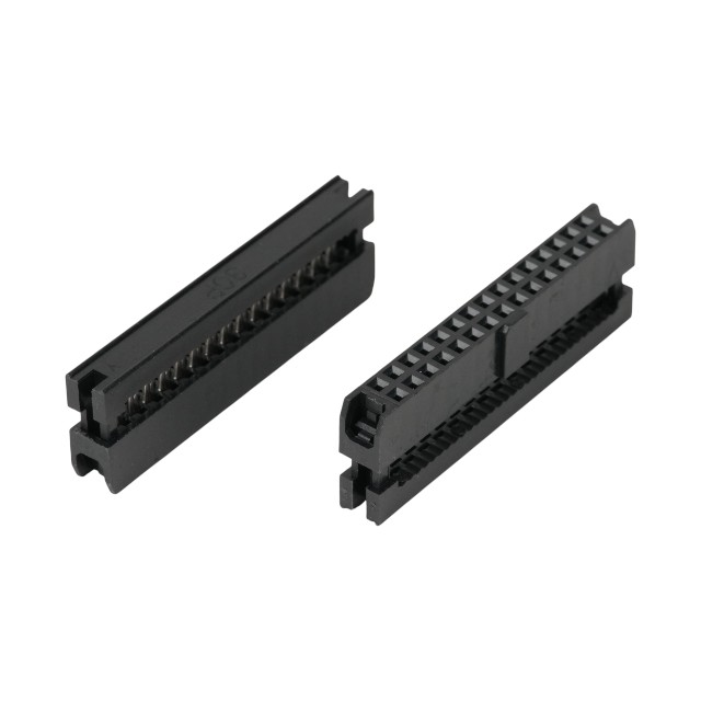 CONNECTOR IDC 30PIN(2x15) 2.0MM BLACK ROHS KLS - L-KLS1-204B-30-B