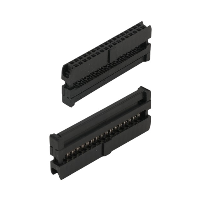 CONNECTOR IDC 34PIN(2x17) 2.0MM BLACK KLS - L-KLS1-204B-34-B